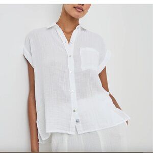 Rails Whitney Shirt, Color: White, Size: Large